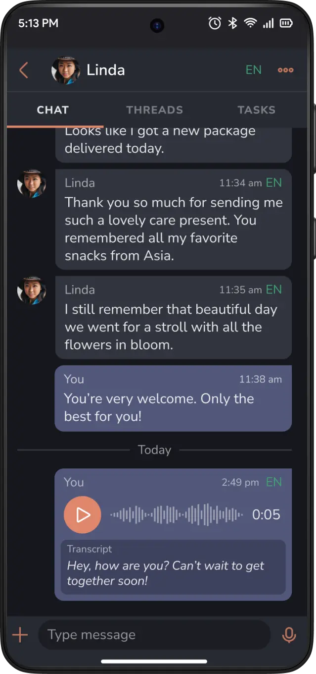 FlaiChat app screenshot of highlighted feature